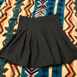 High waisted skirt, size 2, black, too big on me